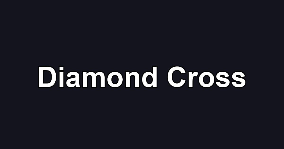 Diamond Cross
