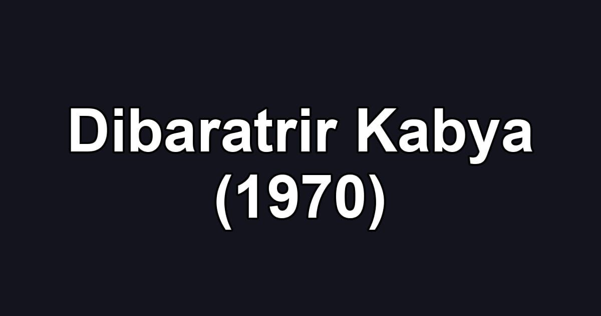 Dibaratrir Kabya (1970)
