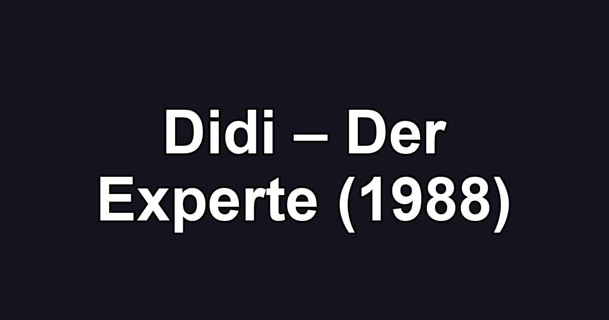 Didi – Der Experte (1988)