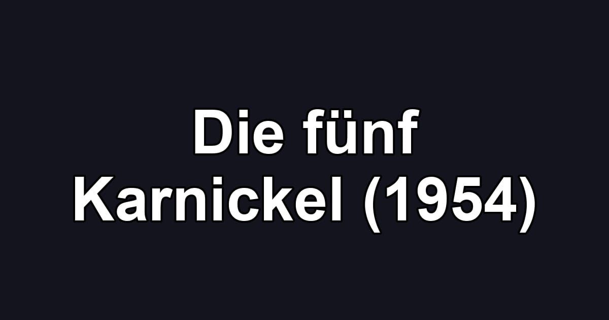 Die fünf Karnickel (1954)