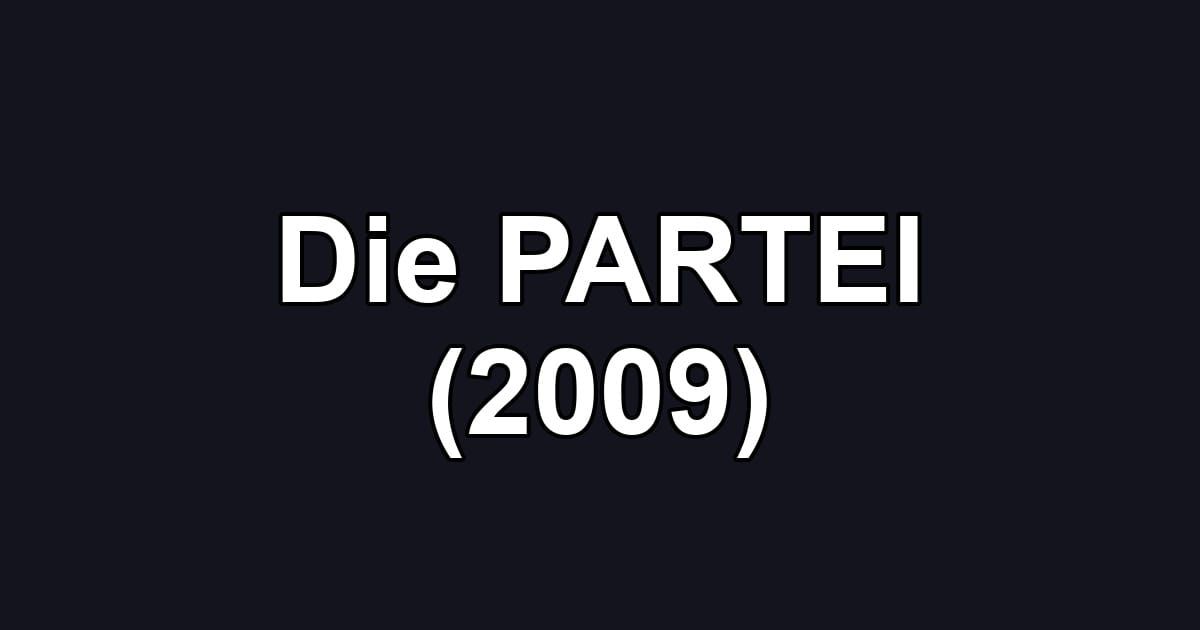 Die PARTEI (2009)