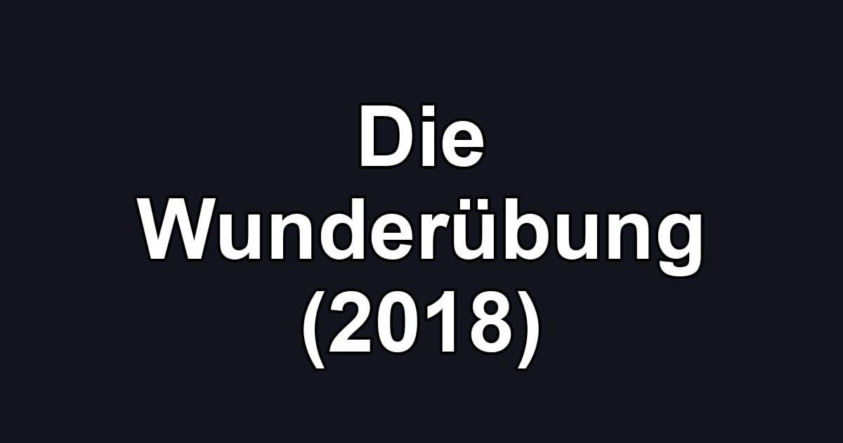 Die Wunderübung (2018)