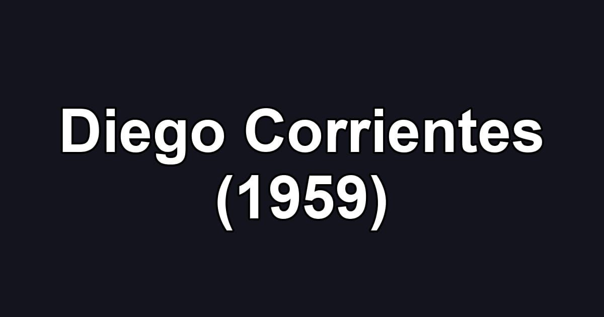Diego Corrientes (1959)