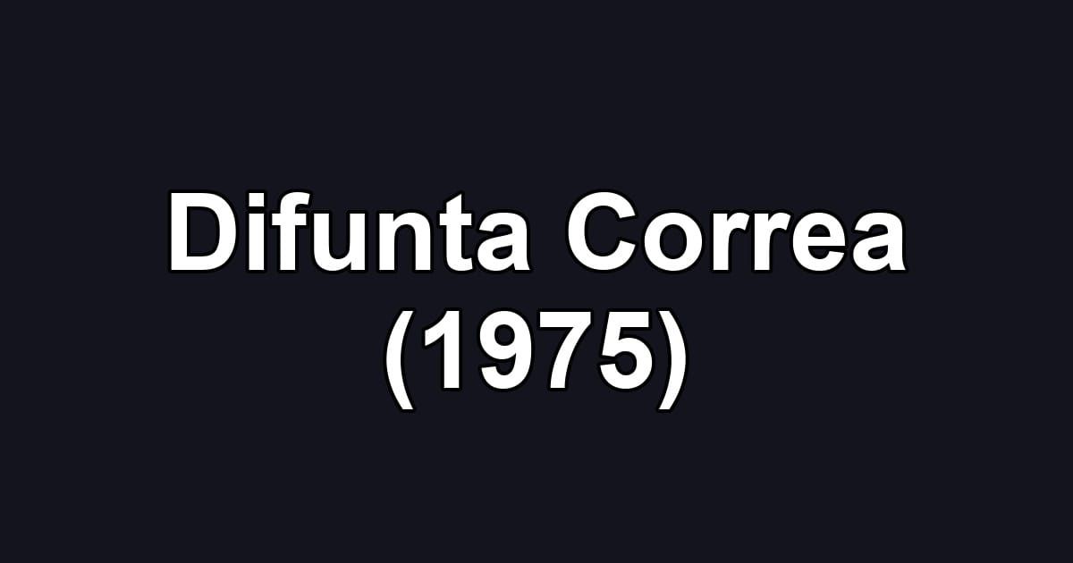 Difunta Correa (1975)