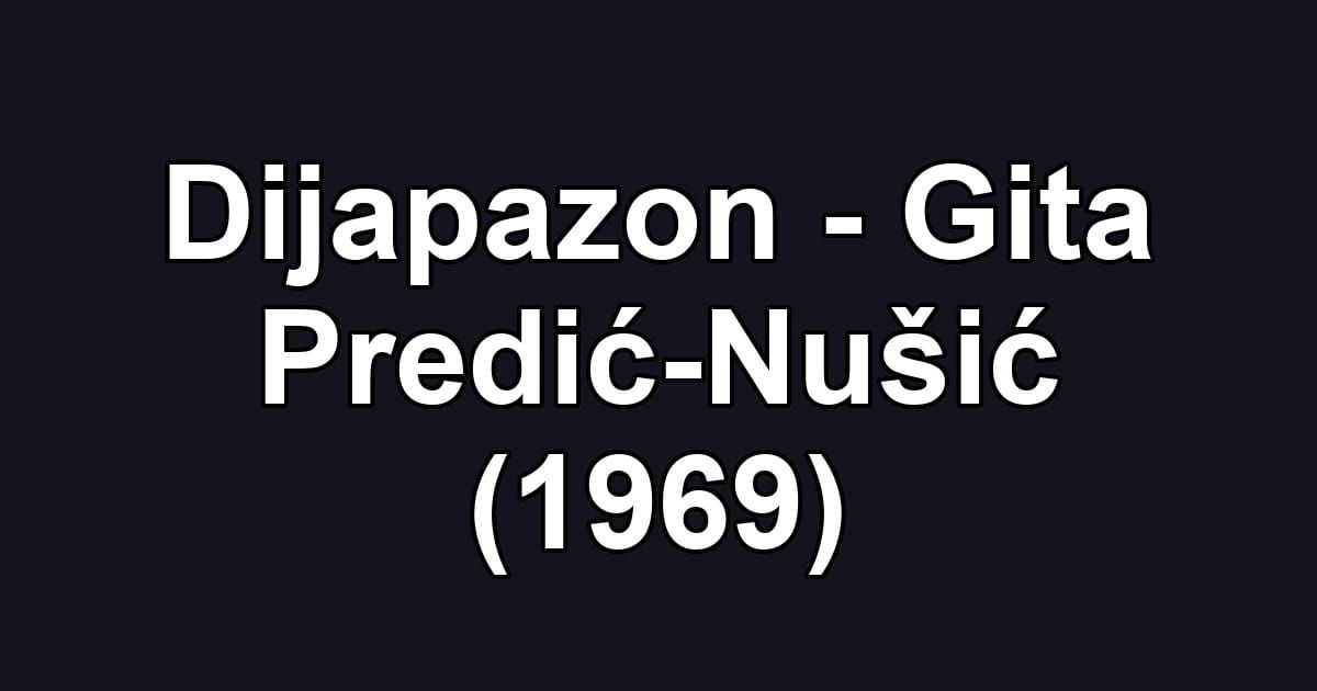 Dijapazon - Gita Predić-Nušić (1969)