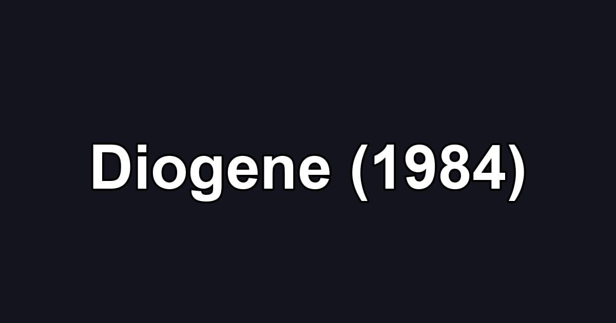 Diogene (1984)