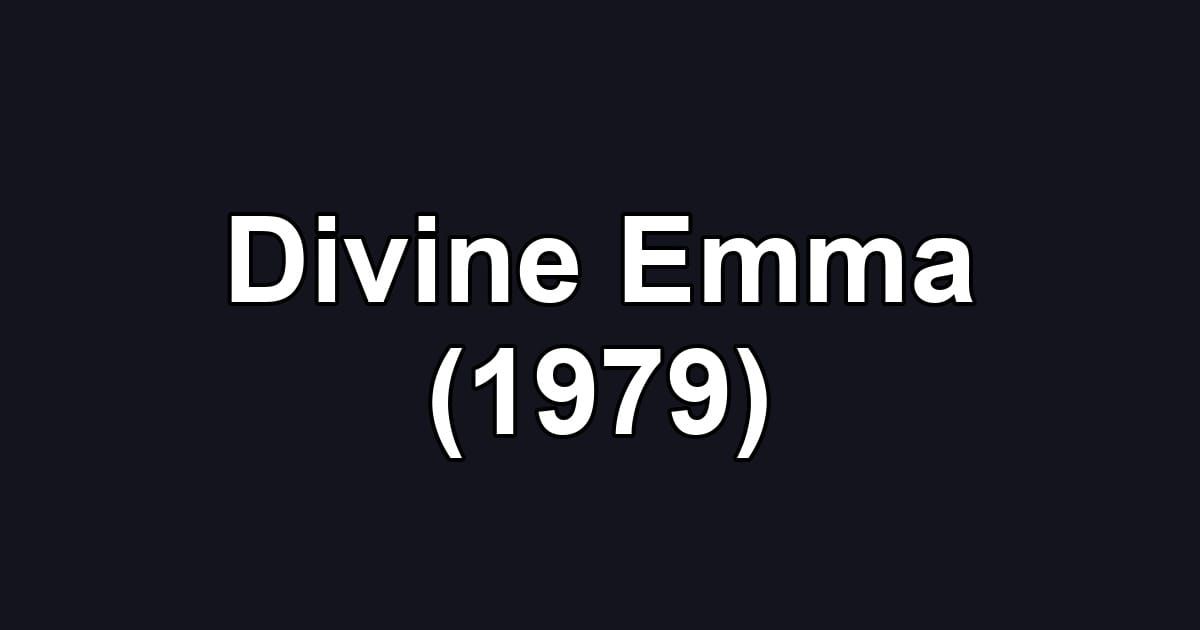 Divine Emma (1979)