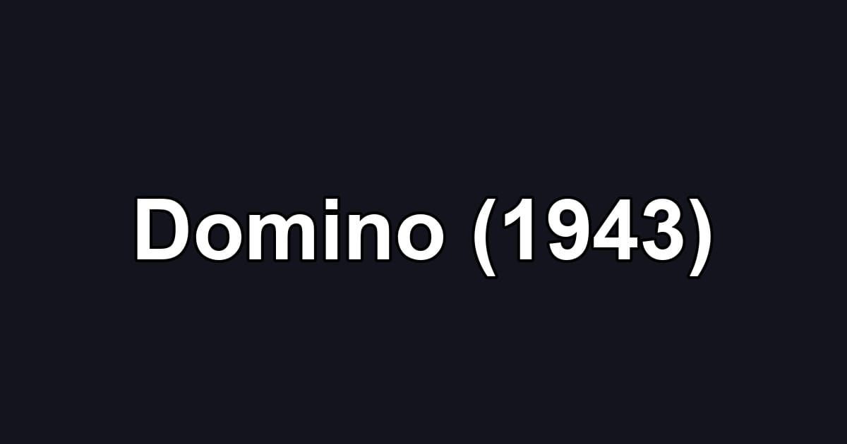 Domino (1943)