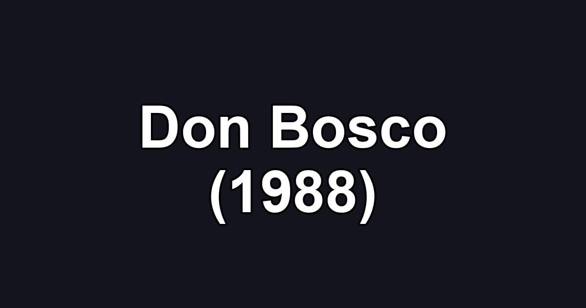 Don Bosco (1988)