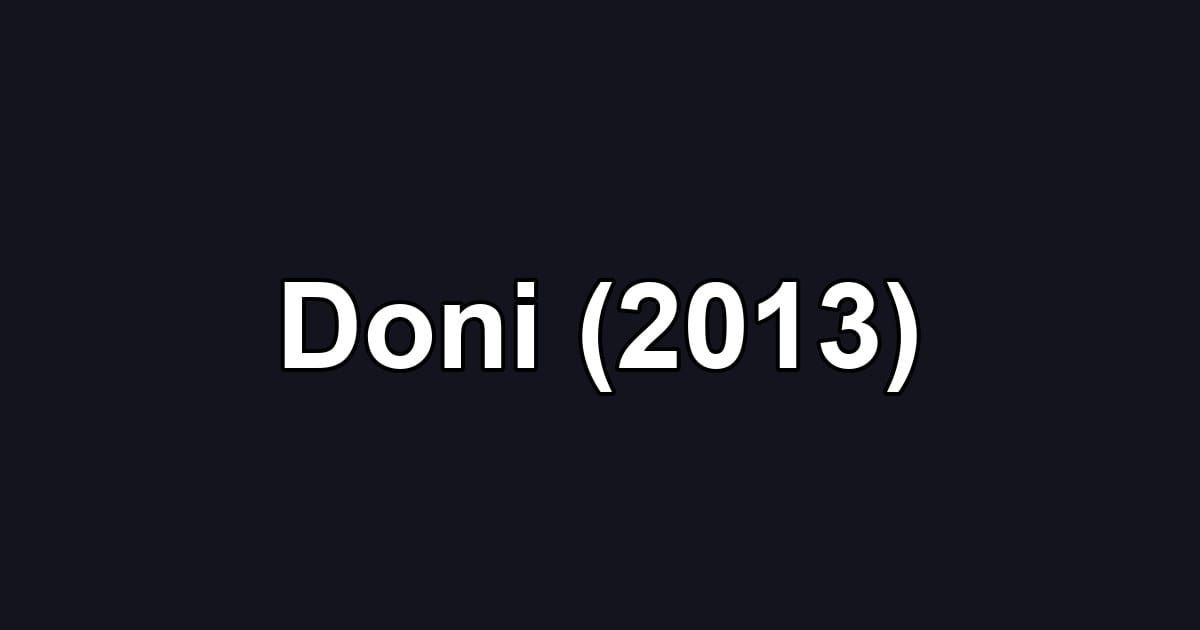 Doni (2013)