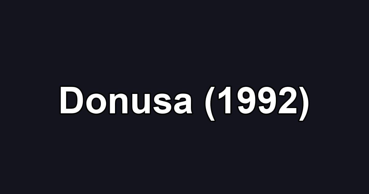 Donusa (1992)