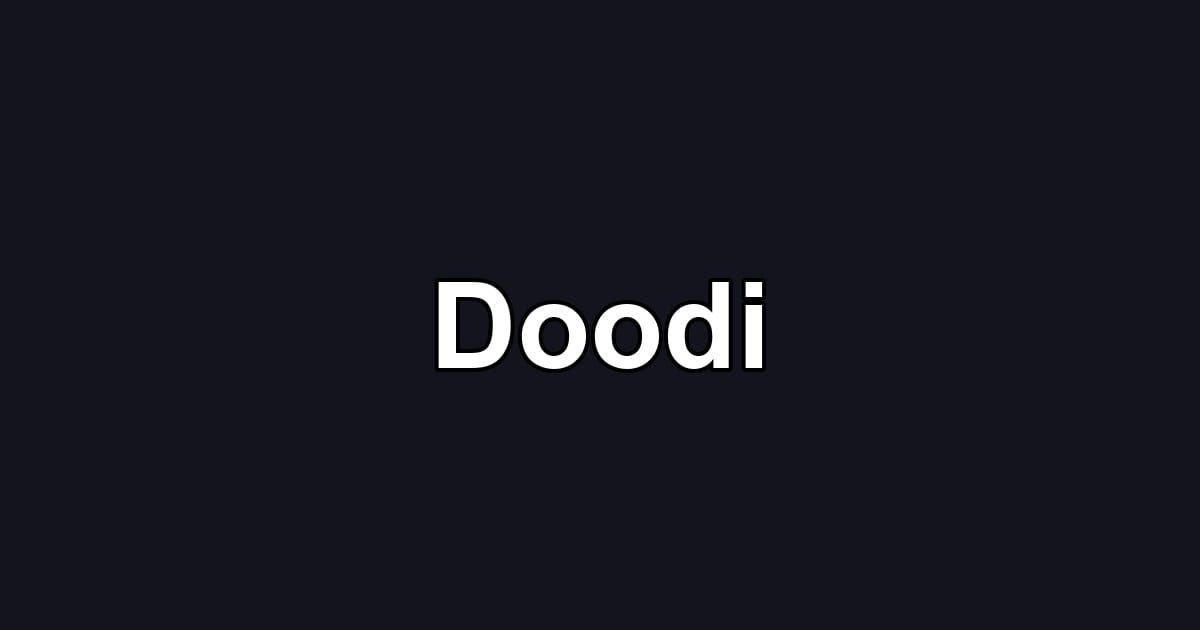 Doodi