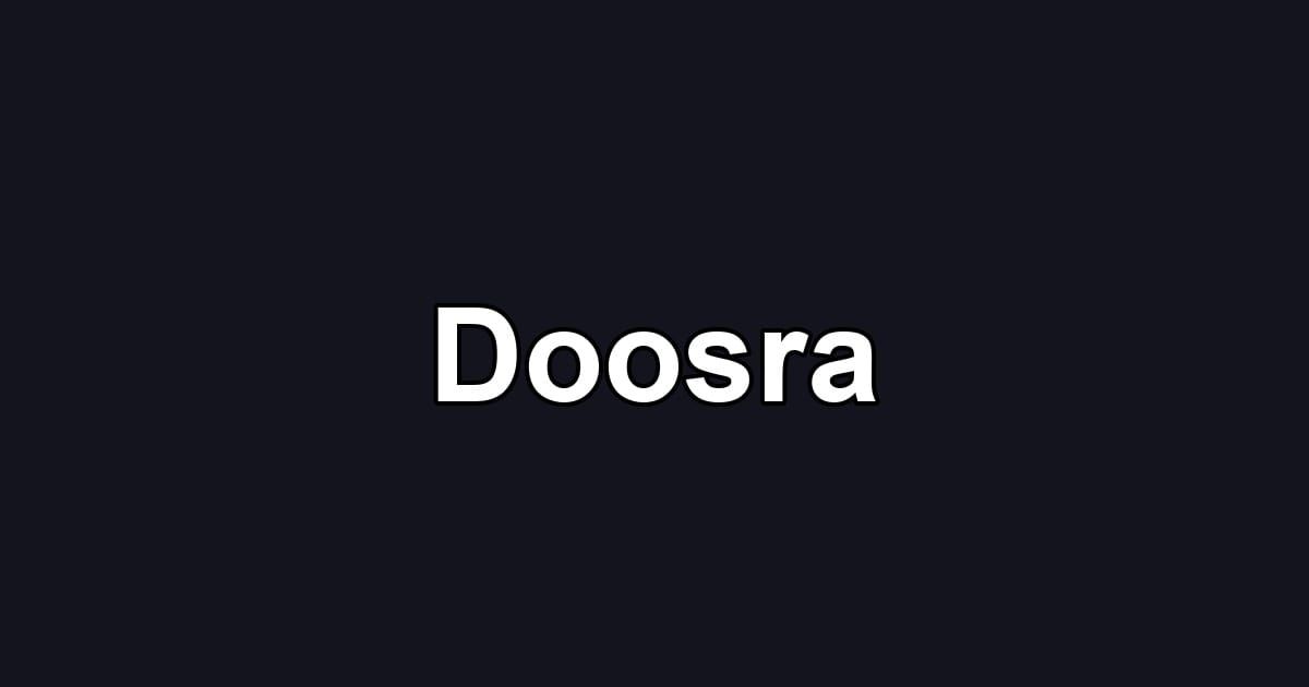 Doosra