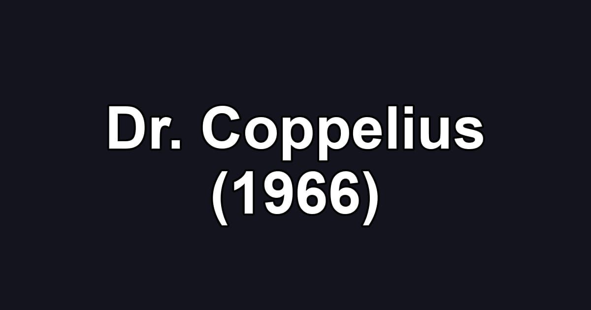 Dr. Coppelius (1966)