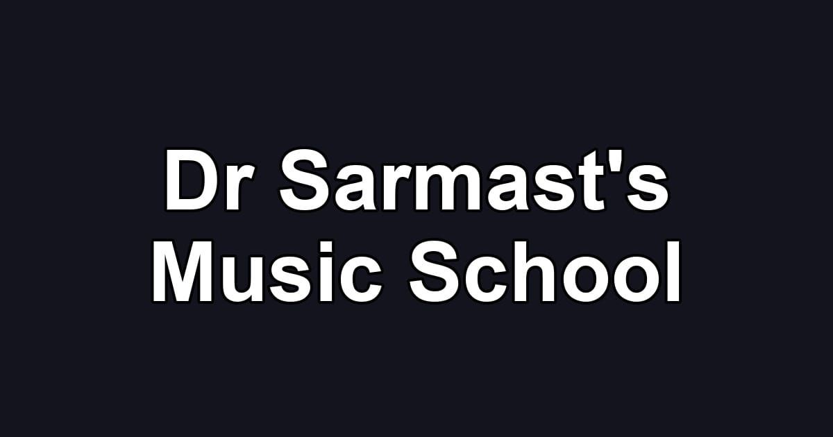 Dr Sarmast's Music School