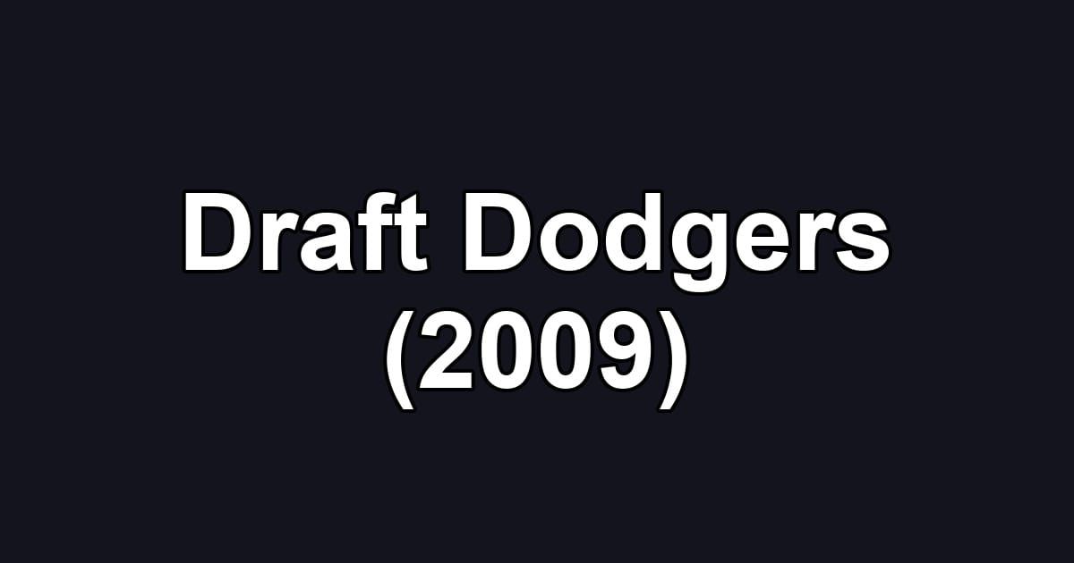 Draft Dodgers (2009)