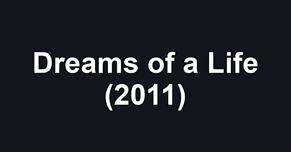 Dreams of a Life (2011)