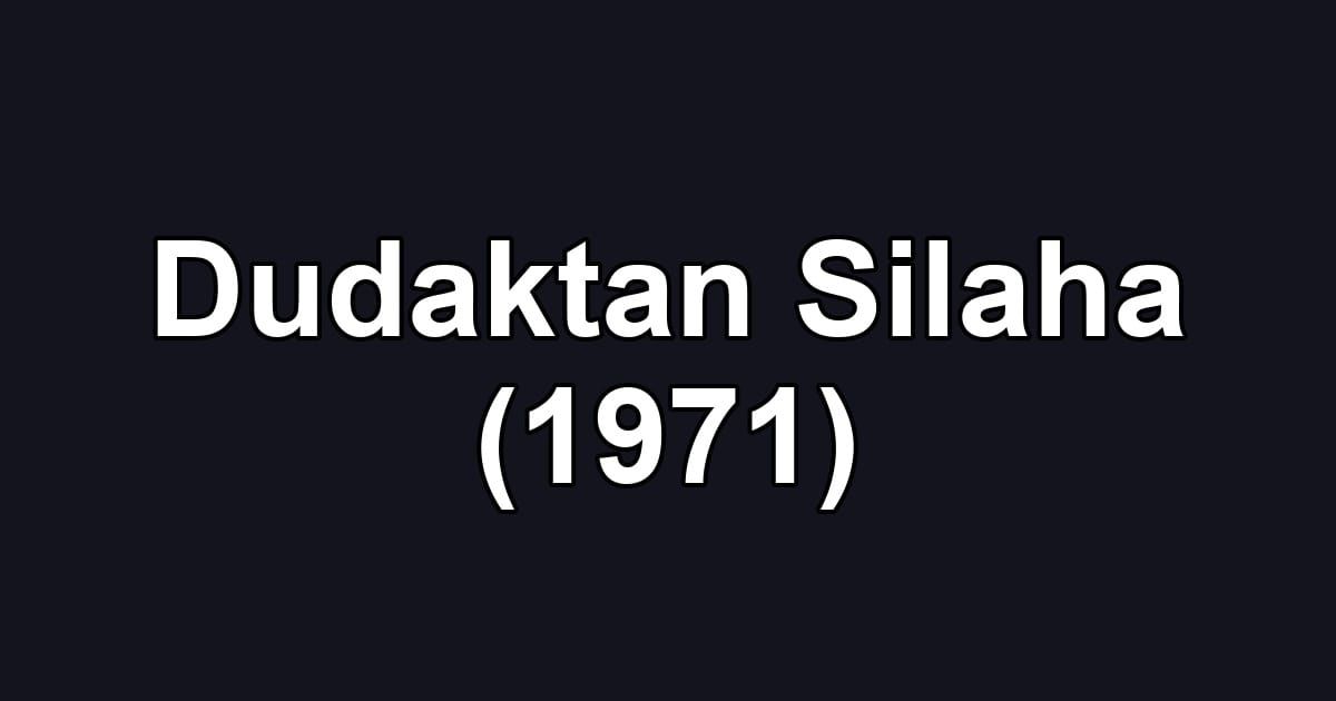 Dudaktan Silaha (1971)
