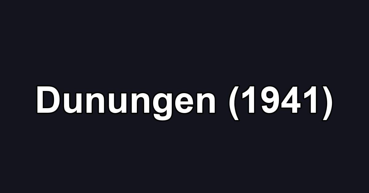 Dunungen (1941)