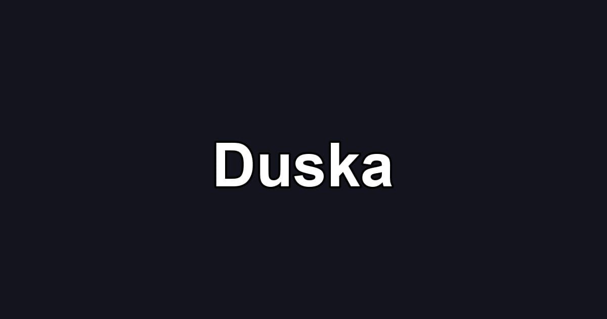 Duska