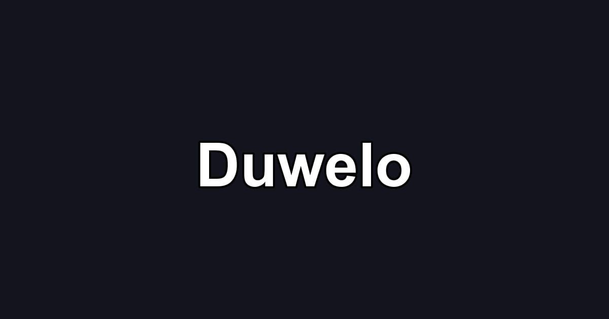Duwelo