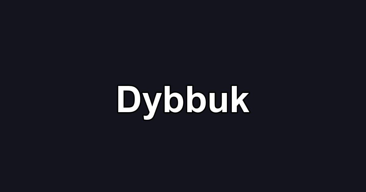 Dybbuk