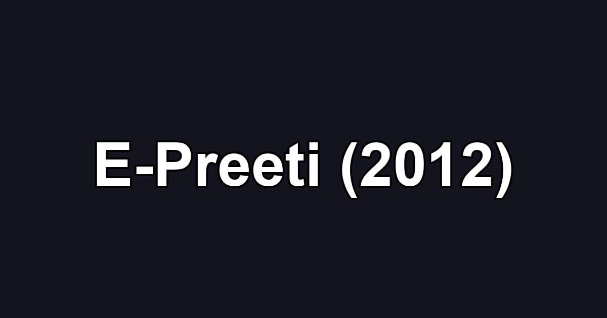 E-Preeti (2012)