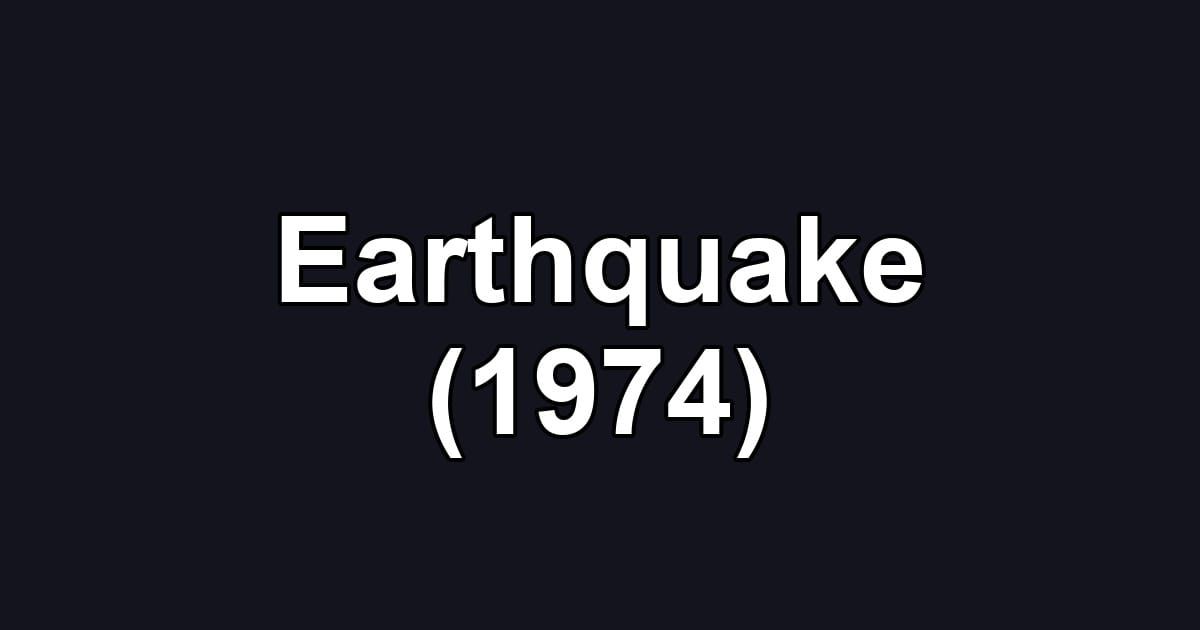 Earthquake (1974)