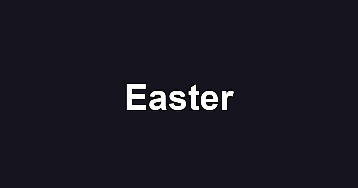 Easter