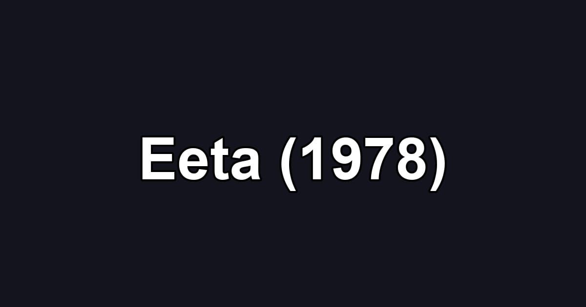 Eeta (1978)