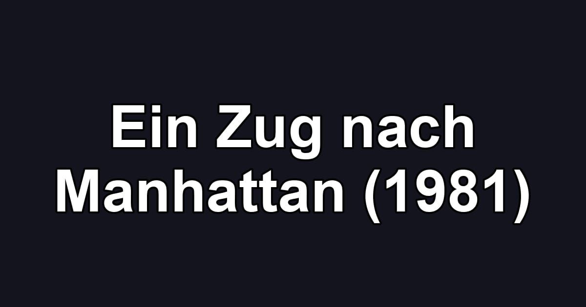 Ein Zug nach Manhattan (1981)