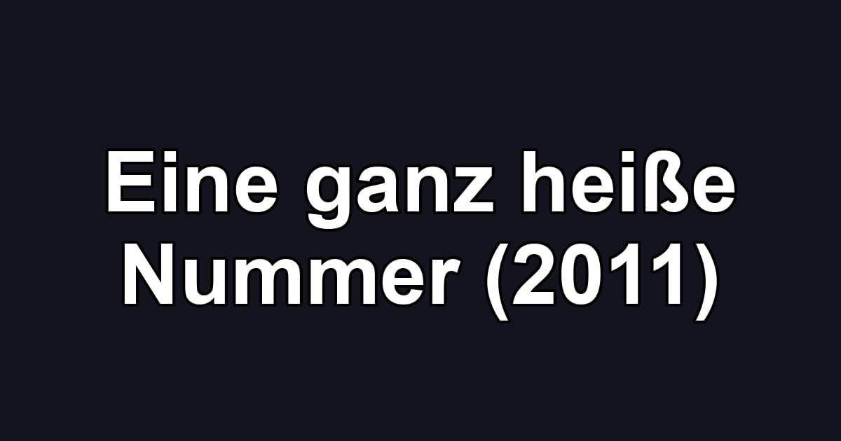Eine ganz heiße Nummer (2011)