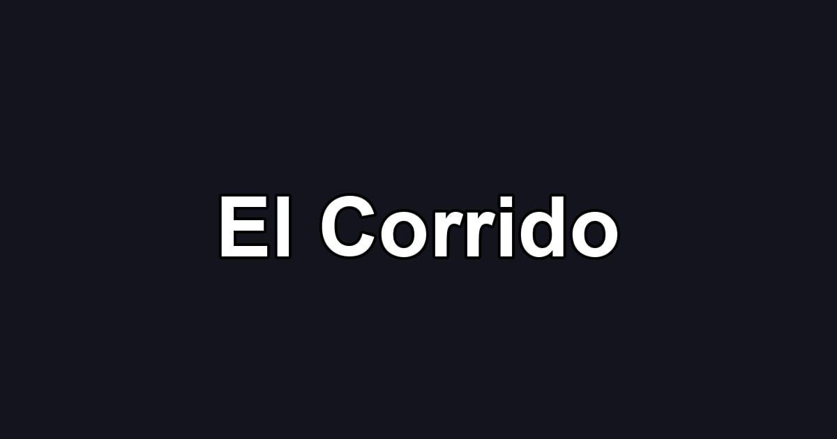 El Corrido