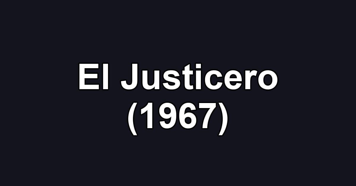 El Justicero (1967)
