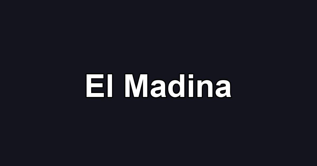 El Madina