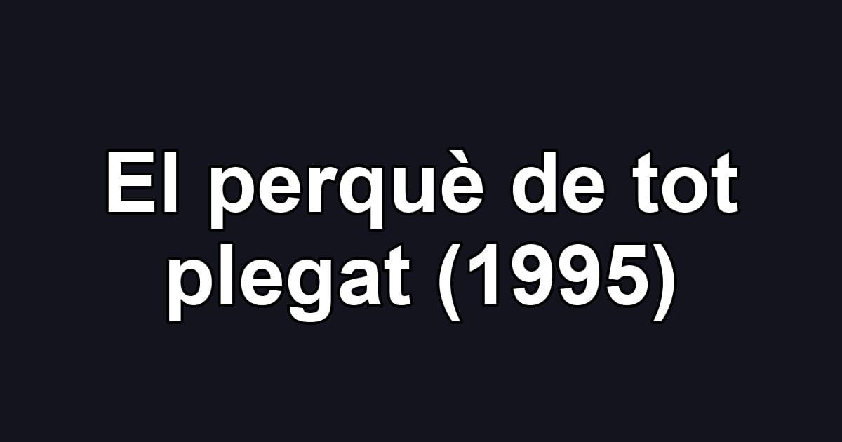 El perquè de tot plegat (1995)