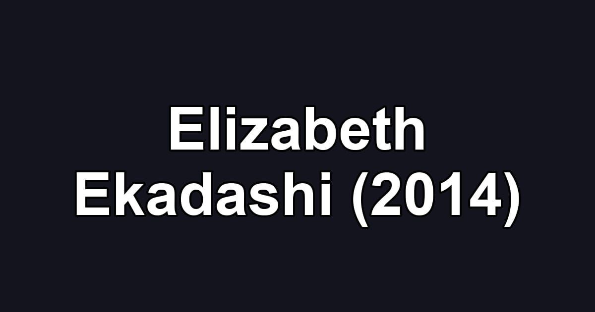 Elizabeth Ekadashi (2014)
