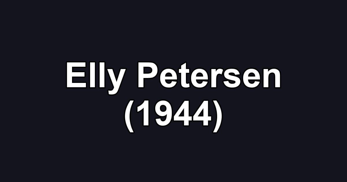 Elly Petersen (1944)
