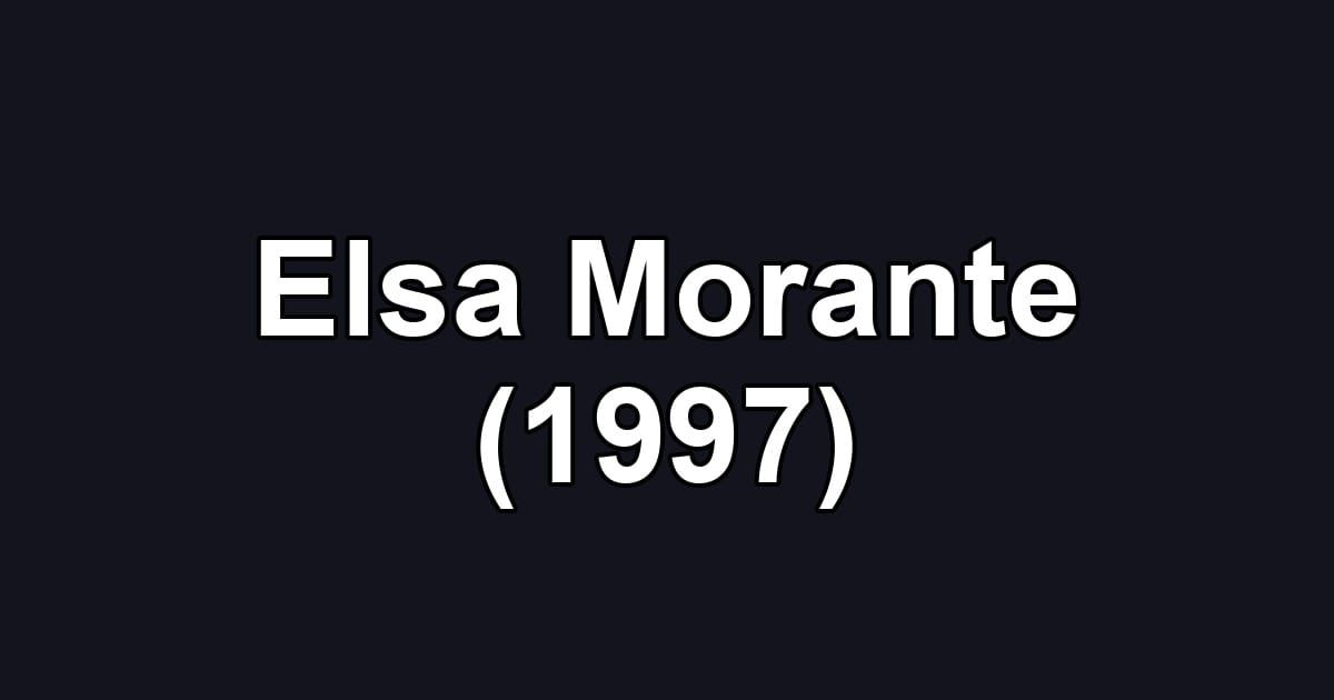 Elsa Morante (1997)