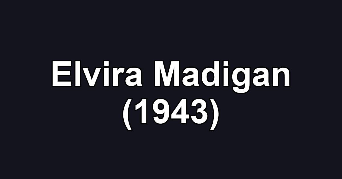 Elvira Madigan (1943)