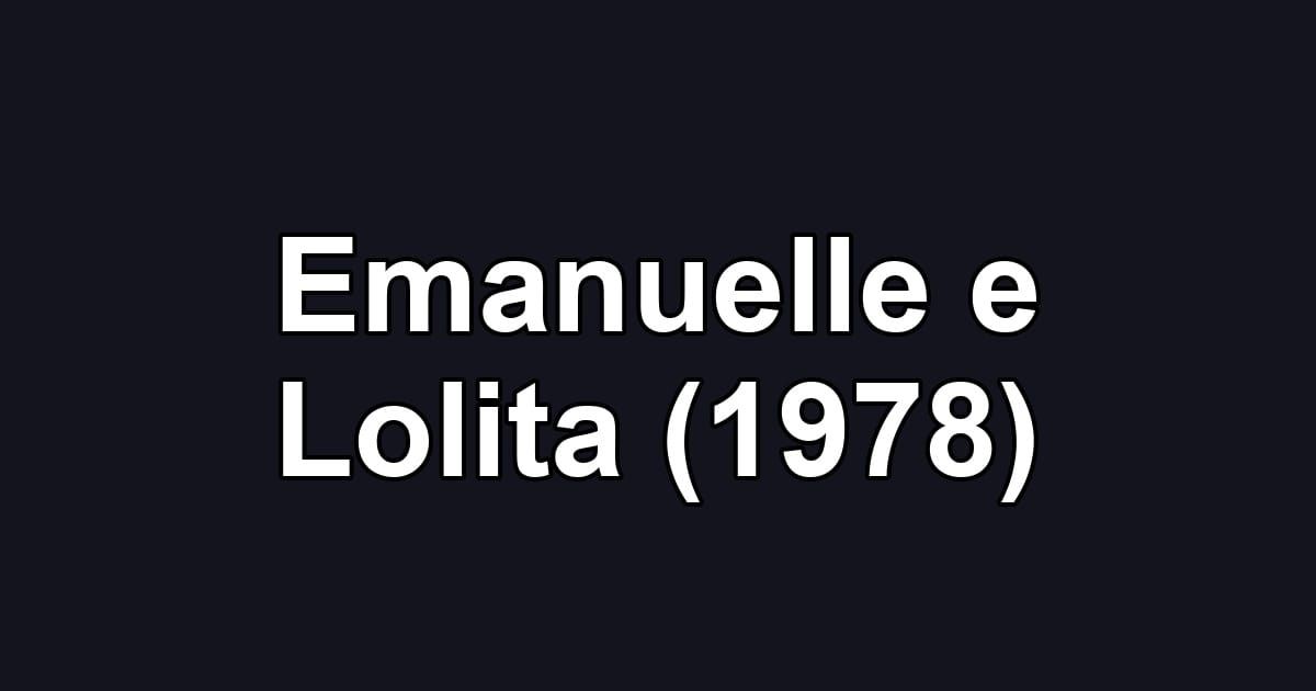Emanuelle e Lolita (1978)