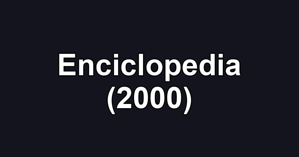 Enciclopedia (2000)