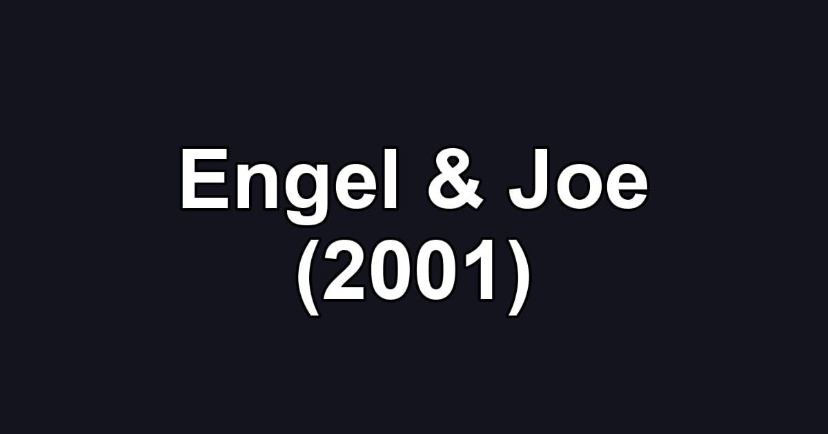Engel & Joe (2001)
