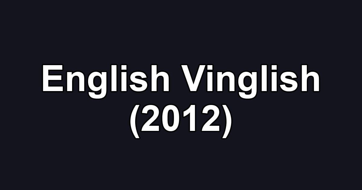 English Vinglish (2012)