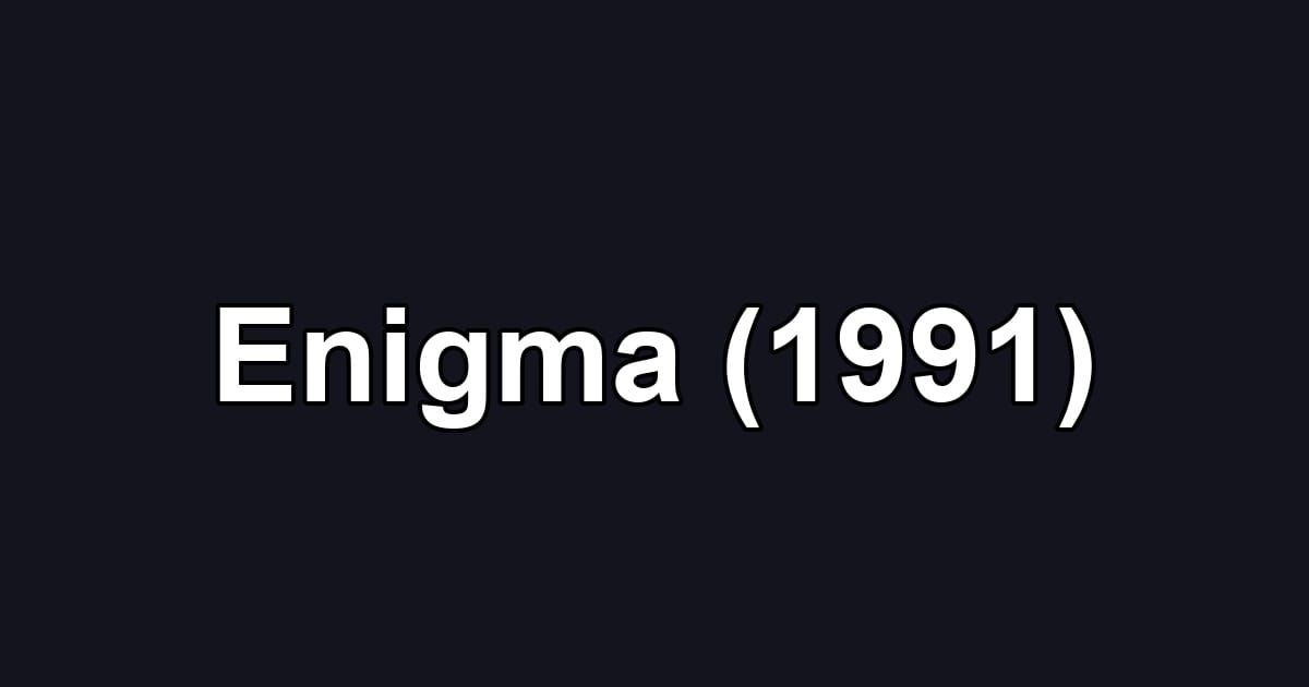 Enigma (1991)