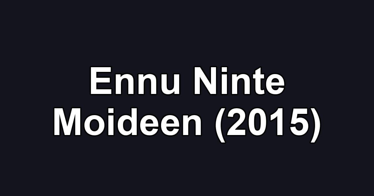 Ennu Ninte Moideen (2015)