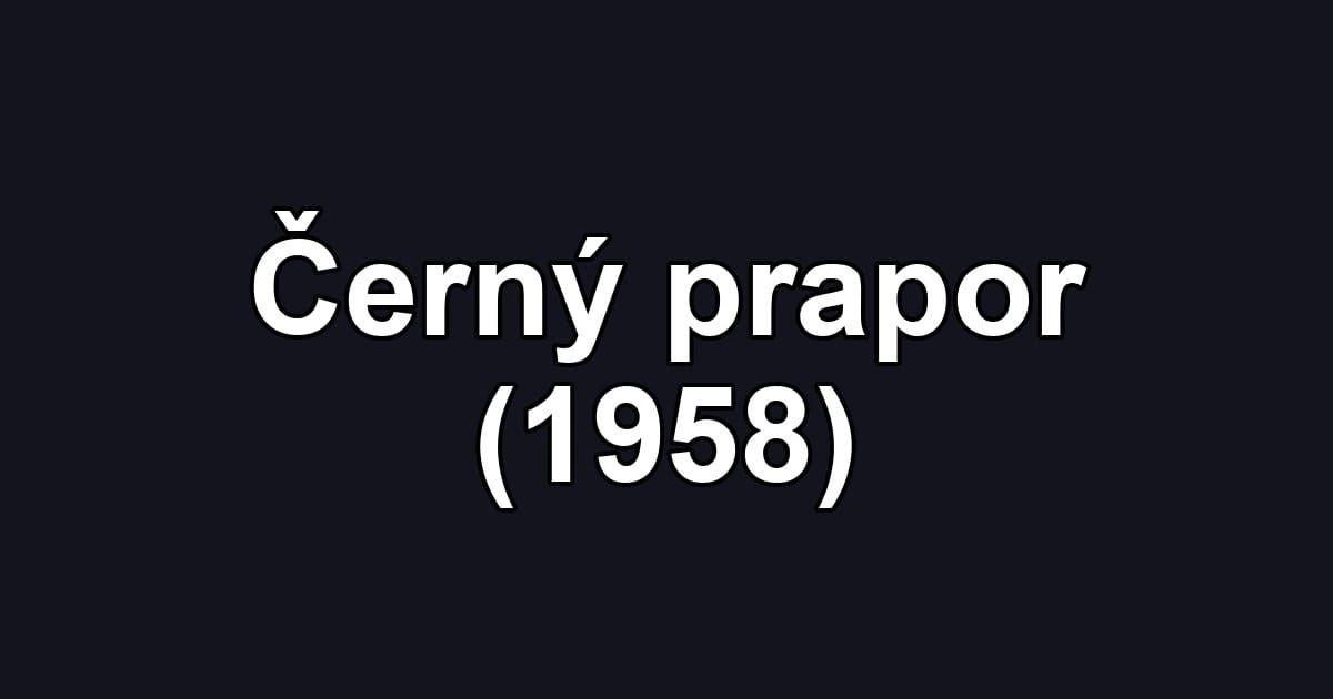 Černý prapor (1958)