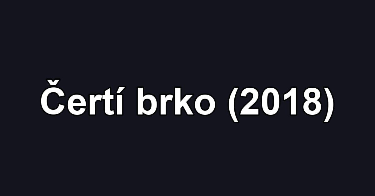 Čertí brko (2018)