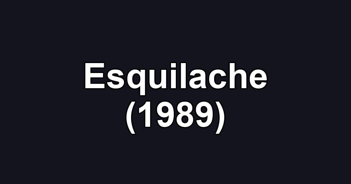 Esquilache (1989)