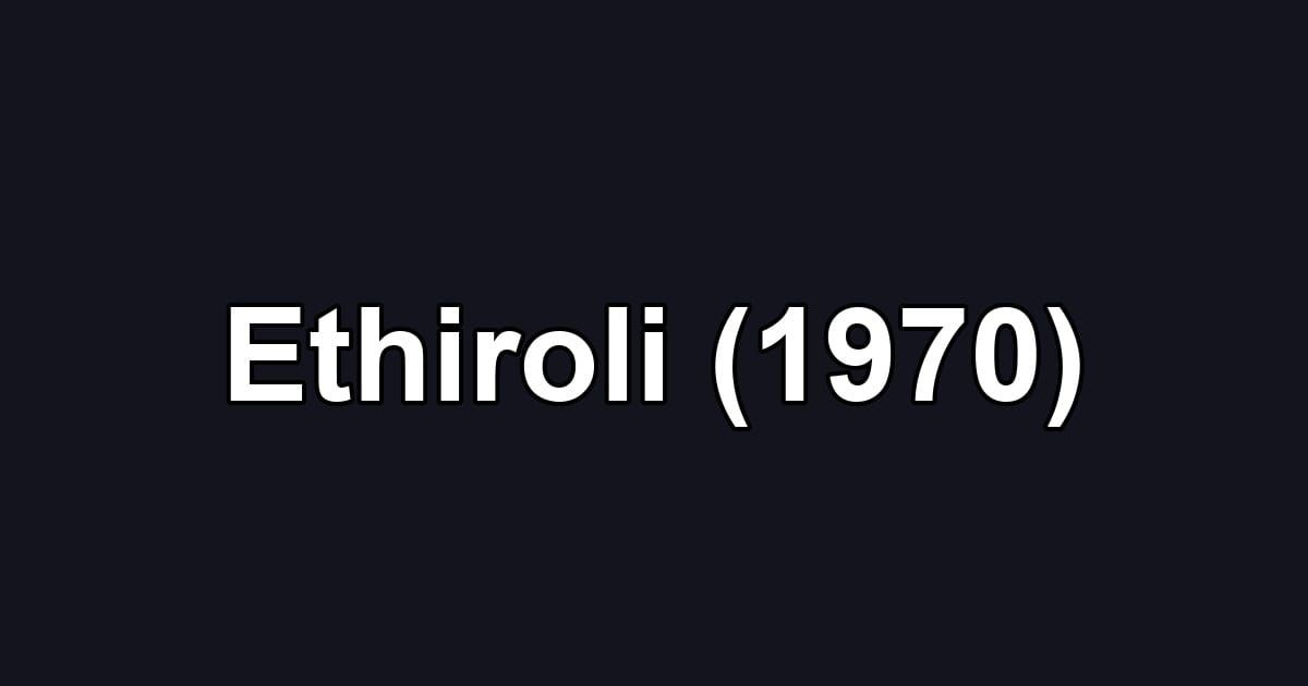 Ethiroli (1970)